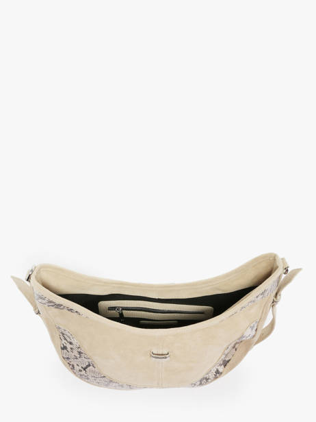 Sac Porté épaule Luna Cuir Great by sandie Beige luna SNA vue secondaire 3