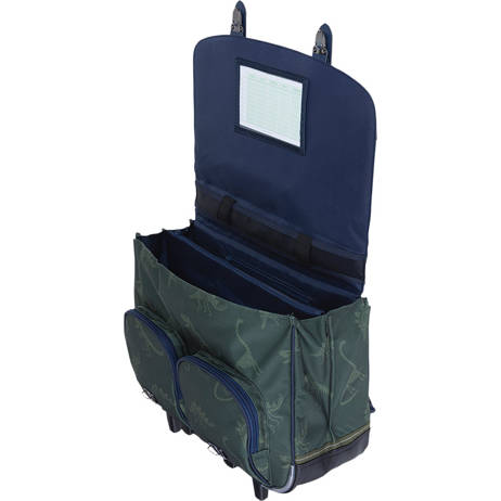 Cartable à Roulettes 2 Compartiments Tann's Vert les fantaisies g 43277 vue secondaire 2
