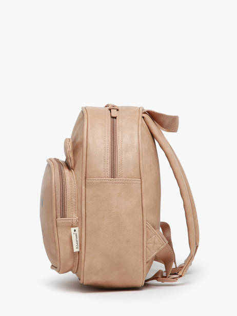 Mini Sac à Dos Kidzroom Beige beary excited 4725 vue secondaire 2