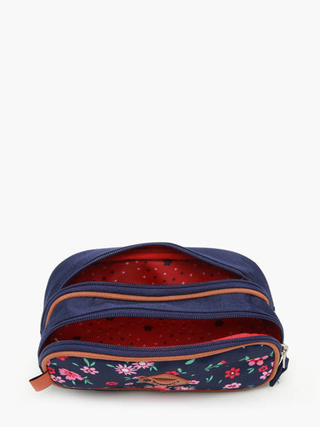 Trousse 2 Compartiments Liberty Snowball Bleu liberty 46311 vue secondaire 1