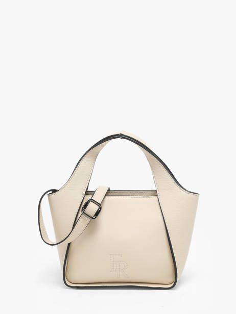 Sac Bandoulière S Foudre Cuir Etrier Beige foudre EFOD107S