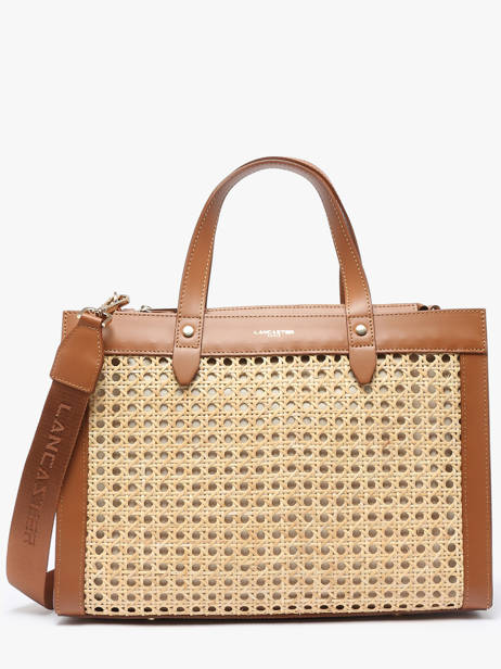 Sac Porté Main Cannage Rotin Lancaster Beige cannage rotin 115