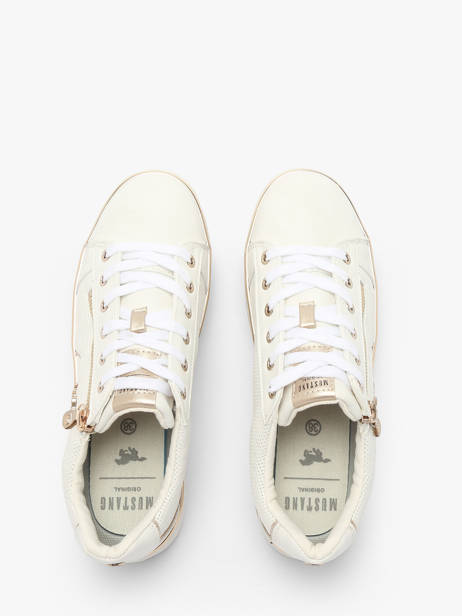 Sneakers Mustang Blanc women 1300312 vue secondaire 4