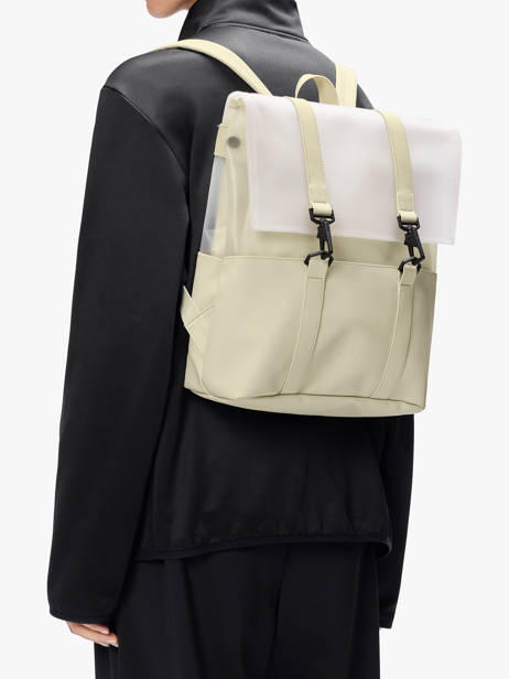 Split Msn Bag Mini - Sac à Dos 1 Compartiment Rains Beige city 14290 vue secondaire 1