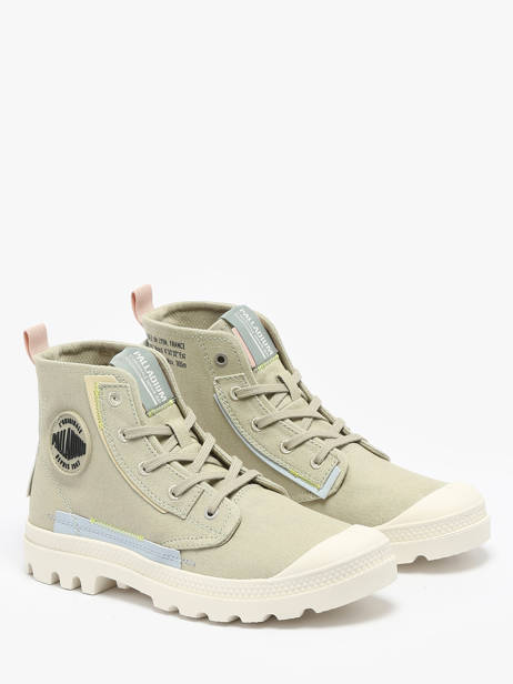 Sneakers Pampa Underlayer Palladium Multicolore women 99183379 vue secondaire 2