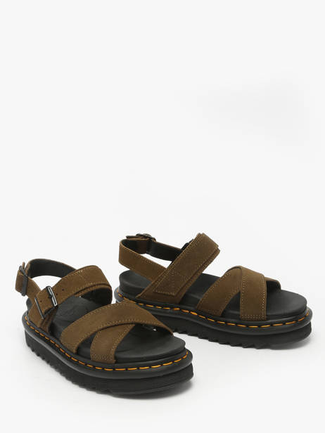 Sandales Voss Ii En Cuir Dr martens Marron women 41122300 vue secondaire 1