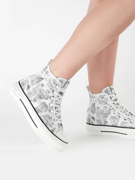 Sneakers Kampus Max Jorge Karl lagerfeld Blanc women KL60455 vue secondaire 1