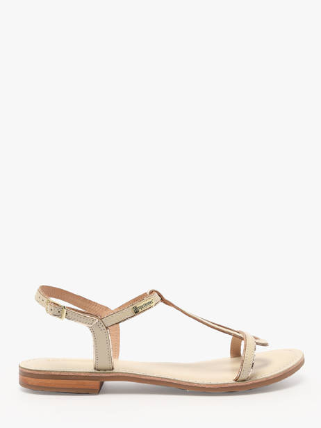 Nu-pieds Hamatrio En Cuir Les tropeziennes Beige women HAMATRIO