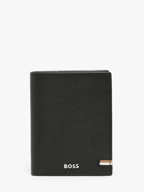 Portefeuille Iconic Cuir Hugo boss Noir iconic HLO421A