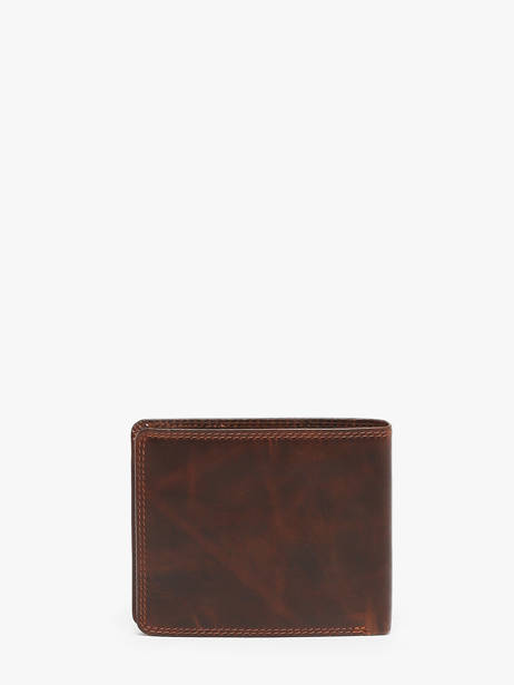 Portefeuille Porte-cartes The Original Cuir Maverick Marron the original MAVTO006 vue secondaire 2