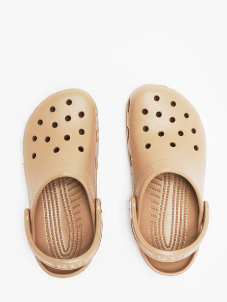 Mules Classic Bone Crocs Marron women 10001 vue secondaire 3