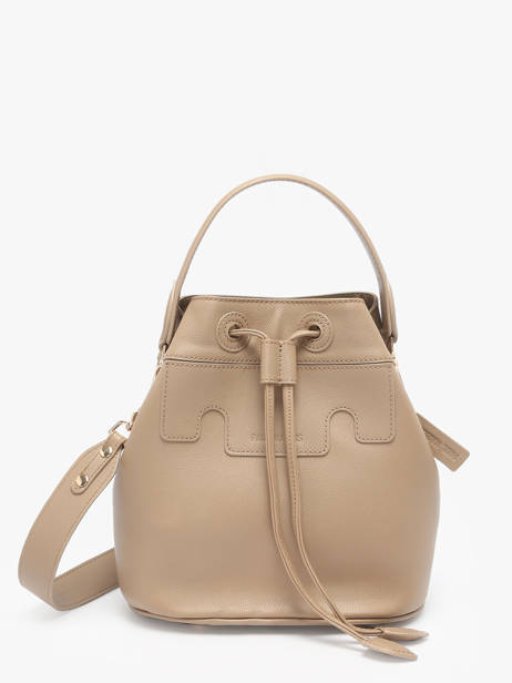 Sac Bandoulière La Suite Cuir Paul marius Beige la suite CAPUCSUI