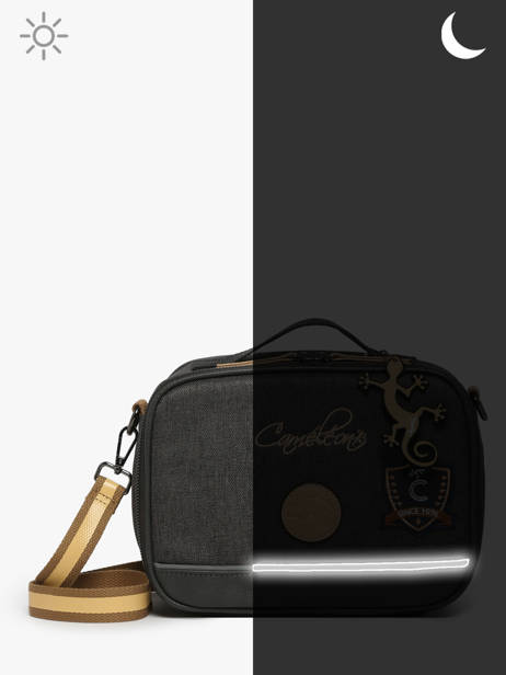 Sac Gouter 1 Compartiment Cameleon Gris vintage urban BL24 vue secondaire 6