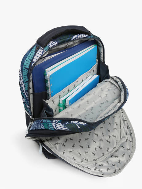 Sac à Dos 2 Compartiments Cameleon Bleu actual SD39 vue secondaire 3