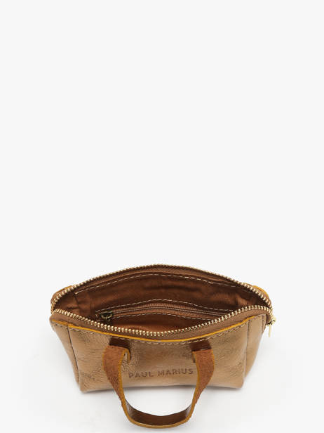 Porte-monnaie Mon Premier Cuir Paul marius Or vintage PREMIER vue secondaire 1