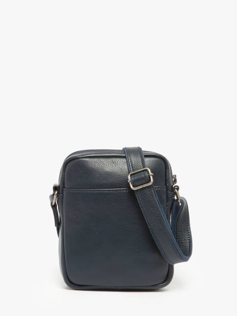 Sac Bandoulière Flandres Cuir Etrier Bleu flandres EFLA729S vue secondaire 4