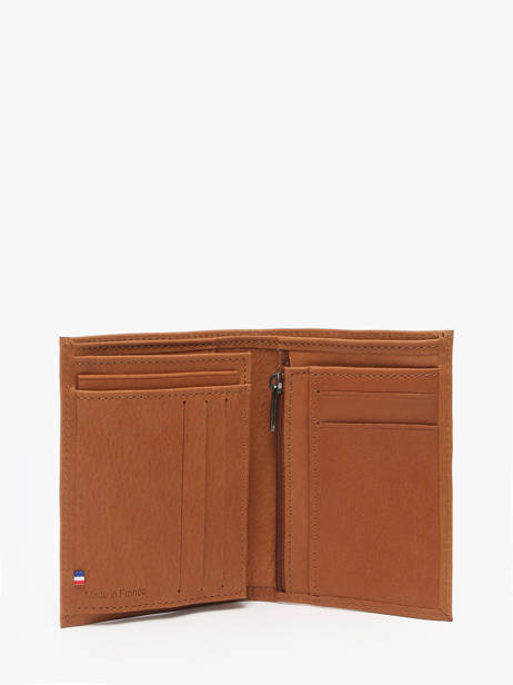 Portefeuille Porte-monnaie Oil Cuir Etrier Marron oil EOIL142 vue secondaire 1