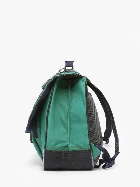 Cartable 2 Compartiments Tann's Vert les fantaisies g 38126 vue secondaire 2