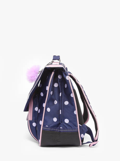 Cartable 2 Compartiments Tann's Bleu les fantaisies f 38325 vue secondaire 2