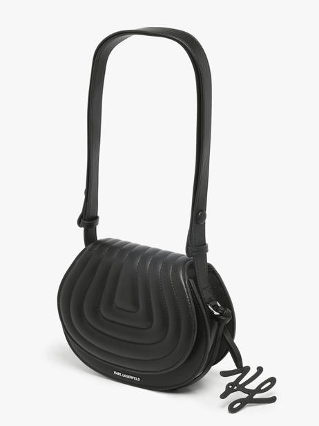 Sac Bandoulière K Wellen Karl lagerfeld Noir k wellen A3W30259 vue secondaire 2