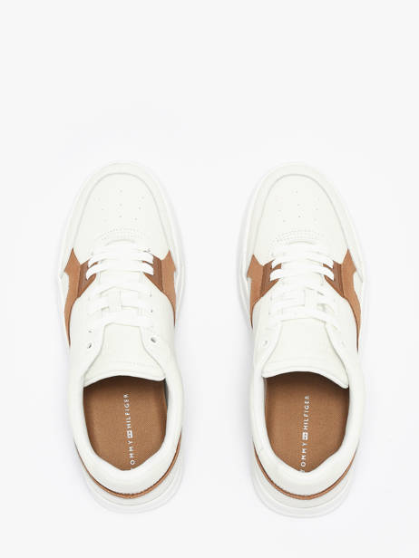 Sneakers En Cuir Tommy hilfiger Blanc men 55510LB vue secondaire 4