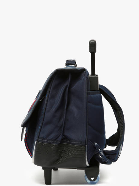Cartable à Roulettes 2 Compartiments Tann's Bleu les fantaisies g 42143 vue secondaire 2