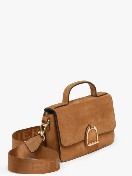 Sac Bandoulière S Altesse Suede Etrier Beige altesse suede EASU048S vue secondaire 2
