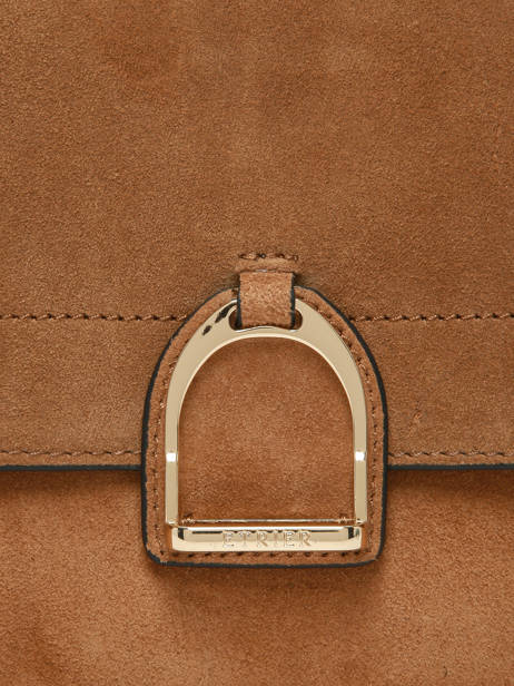 Sac Bandoulière S Altesse Suede Etrier Beige altesse suede EASU048S vue secondaire 5
