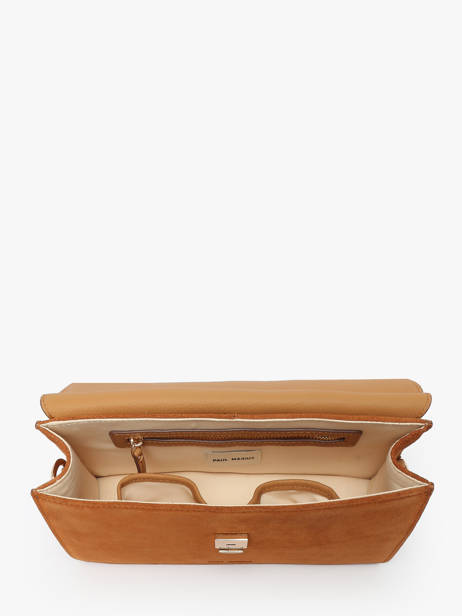 Sac Porté épaule La Suite Cuir Paul marius Marron la suite GABRISUI vue secondaire 3