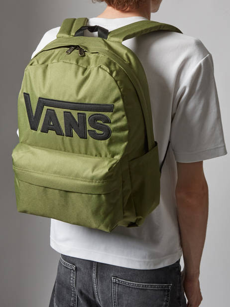 Sac à Dos 1 Compartiment Vans Vert backpack VN000H4Z vue secondaire 1
