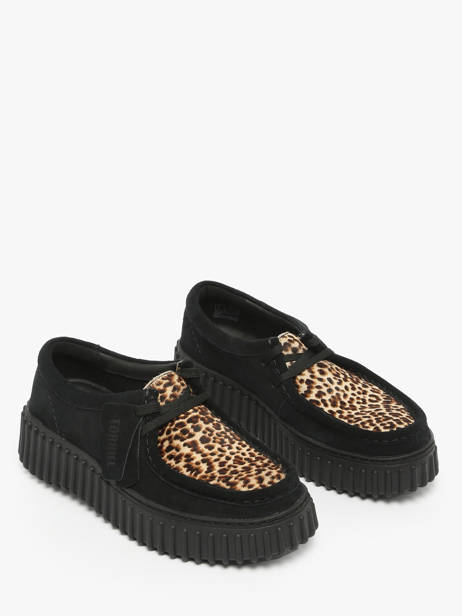 Chaussures Derbies Torhill Bee En Cuir Clarks Noir women 26181189 vue secondaire 2