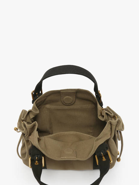 Sac 18h Canvas Coton Gerard darel Vert canvas DCS67450 vue secondaire 3