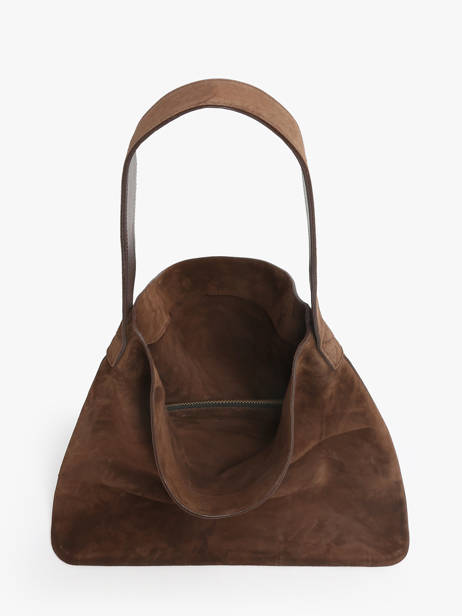 Sac  Folk Lady Cuir Gerard darel Marron folk lady DCS91407 vue secondaire 3