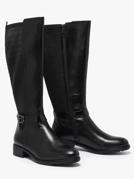 Bottes Cavalières En Cuir Tamaris Noir women 45 vue secondaire 1
