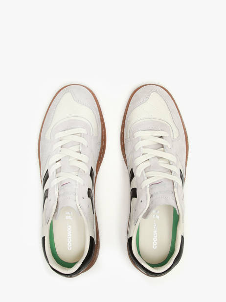 Sneakers Goal En Cuir Coolway Blanc men 8613595 vue secondaire 3