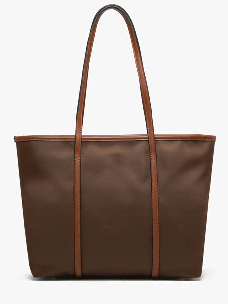 Sac Porté épaule Jamie Nylon Ted lapidus Marron jamie DU43501 vue secondaire 4