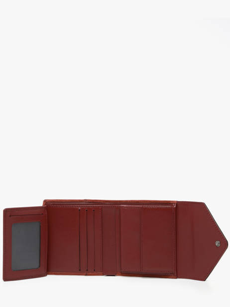 Portefeuille Nubuck Cuir Yves renard Orange nubuck 26680 vue secondaire 2