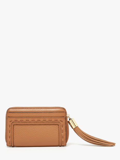 Portefeuille Premier Flirt Cuir Lancel Marron premier flirt A14035 vue secondaire 2