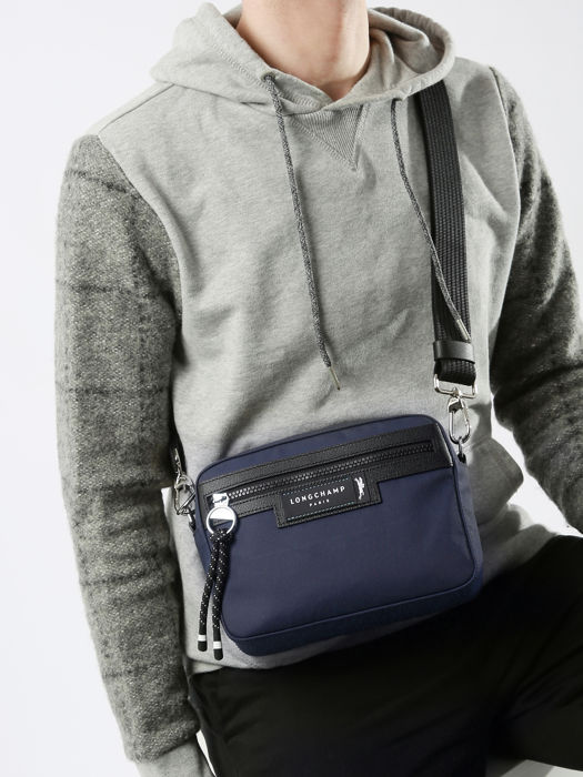 Longchamp Le pliage energy Sacs porté travers Bleu