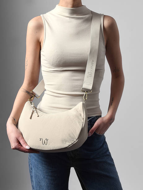 Sac Bandoulière Primevere Woomen Beige primevere WPRI19 vue secondaire 1
