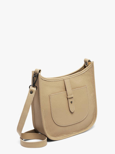 Sac Bandoulière Caviar Cuir Milano Beige caviar CA25067 vue secondaire 2