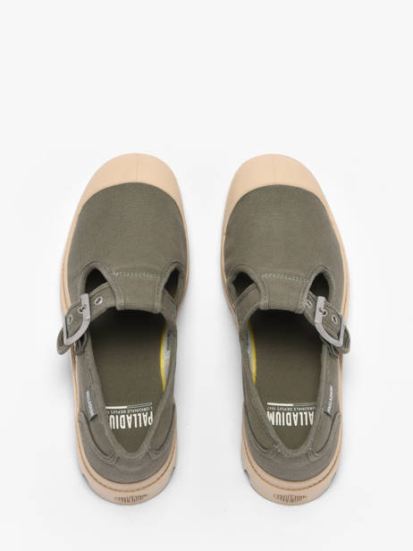 Chaussures Derbies Palladium Vert women 94475339 vue secondaire 3