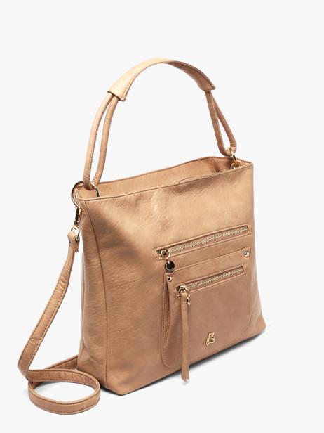 Sac Porté épaule Bride Lulu castagnette Rose bride ALEXI vue secondaire 2