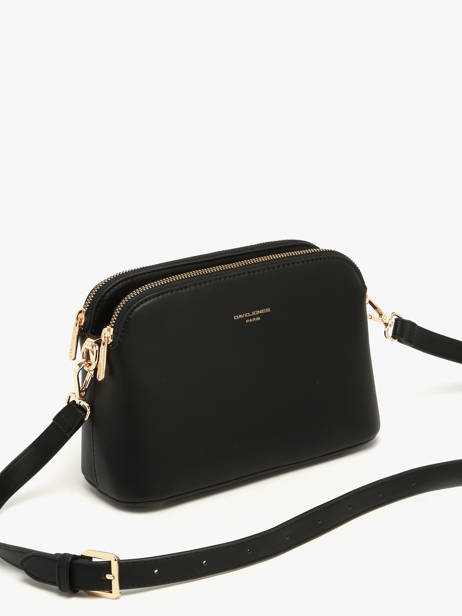 Sac Bandoulière French Polyurethane David jones Noir french CM7342 vue secondaire 2