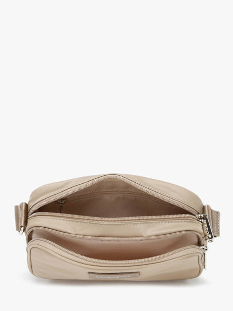 Sac Bandoulière Basic Vita Nylon Lancaster Beige basic vita 76 vue secondaire 3