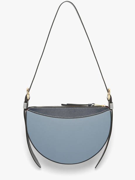 Sac Bandoulière Faubourg Cuir Lancel Bleu faubourg A13545 vue secondaire 5