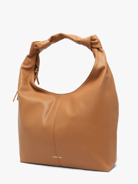 Sac Porté épaule Estée Laurent david Marron ld bags 81 vue secondaire 2