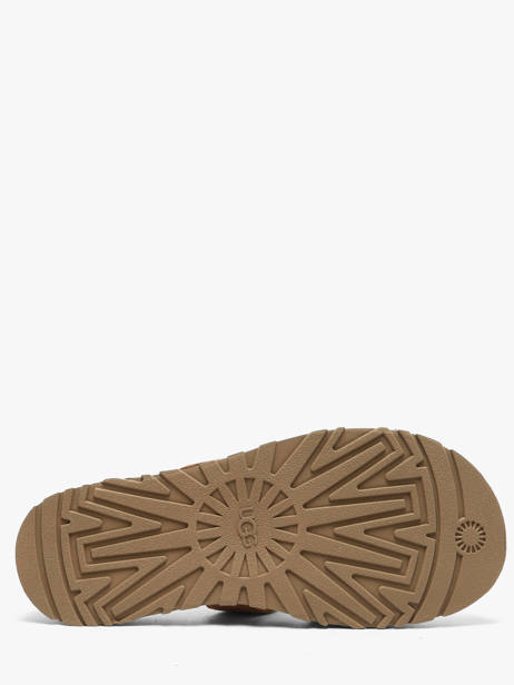Mules En Cuir Ugg Marron women 1178590 vue secondaire 4