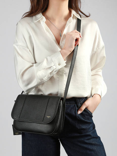 Sac à Rabat Victoire M Cuir Lancel Noir victoire A13992 vue secondaire 1