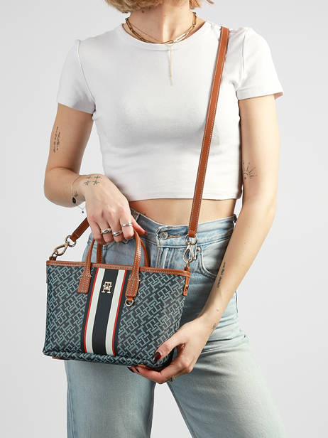 Sac Porté Main Th Monoplay Tommy hilfiger Bleu th monoplay AW18389 vue secondaire 1